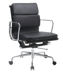 PU leather office Eames medium back chair furniture